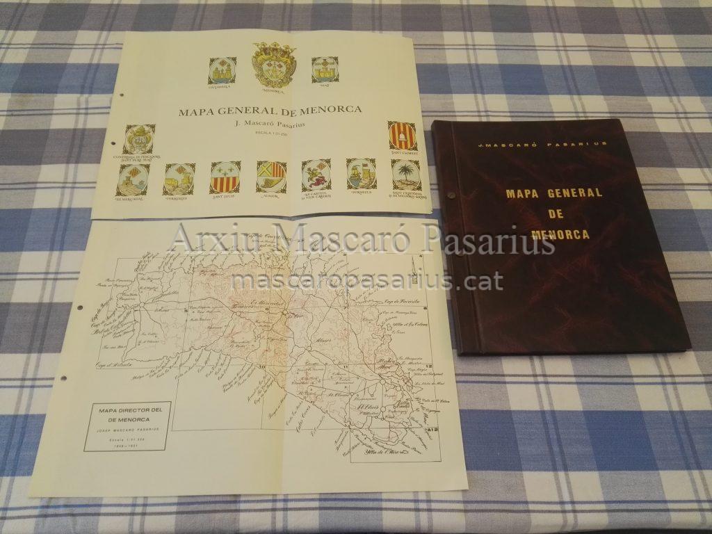 Mapa General de Menorca 1987